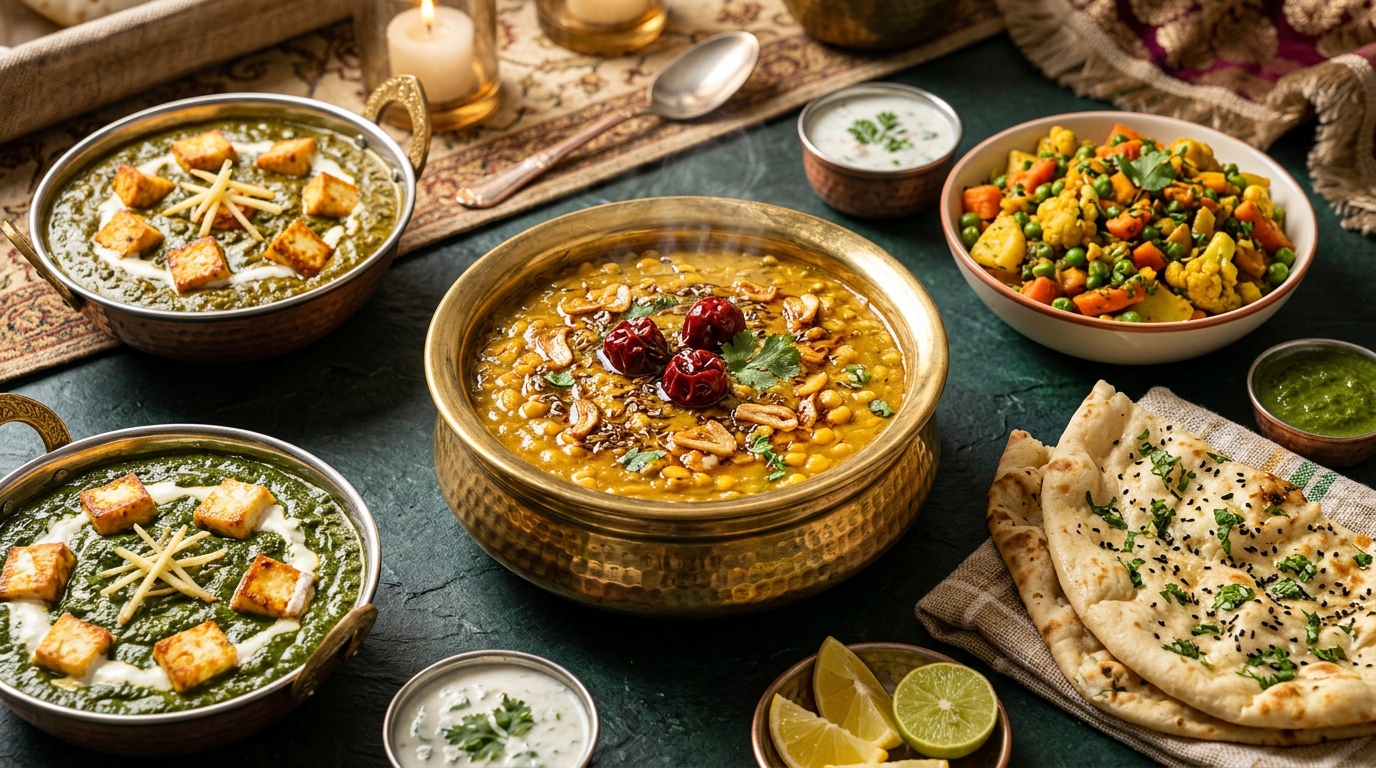 SHAHI DAAL & FRESH VEGETABLES